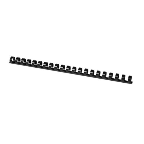 Спирала за подвързване OFFICE PRODUCTS, Ф14 мм (115 листа), A4, РР, черна 1