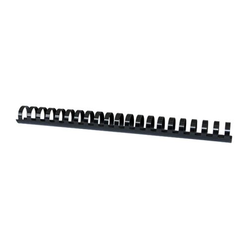 Спирала за подвързване OFFICE PRODUCTS, Ф25 мм (240 листа), A4, РР, черна