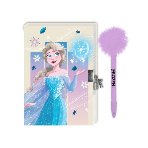 Таен дневник с химикал с катинар FROZEN , 60л., 120х180 мм — Joya.bg 1