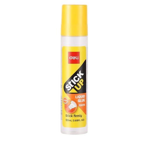 Течно лепило Deli Stick Up E7302S, безцветно, с апликатор, 50 мл 1