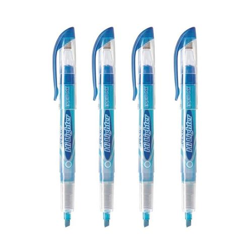 Текстмаркер с течно мастило Penac Hi Lighter, скосен връх 1-4 мм, син 1