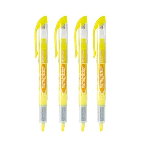Текстмаркер с течно мастило Penac Hi Lighter, скосен връх 1-4 мм, жълт 1