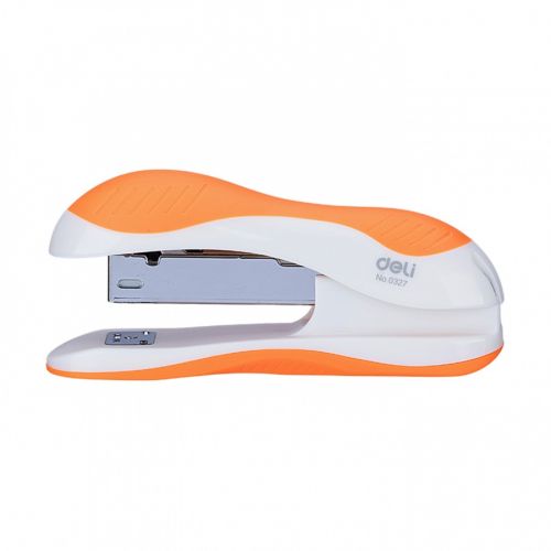 Телбод Deli Vivid, Е0327, за 25 л.(80 г), телчета 24(26)/6, пластмаса + метал, оранжев 1