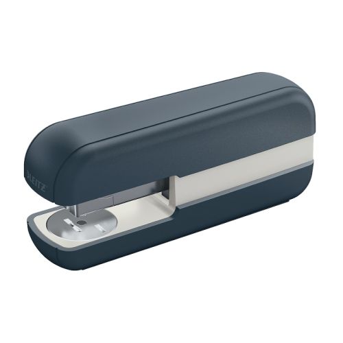 Телбод LEITZ Cosy, за 30 л.(80 г), 40х62х147 мм, телчета 24(26)/6, пластмаса + метал, тъмносив — Joya.bg 1