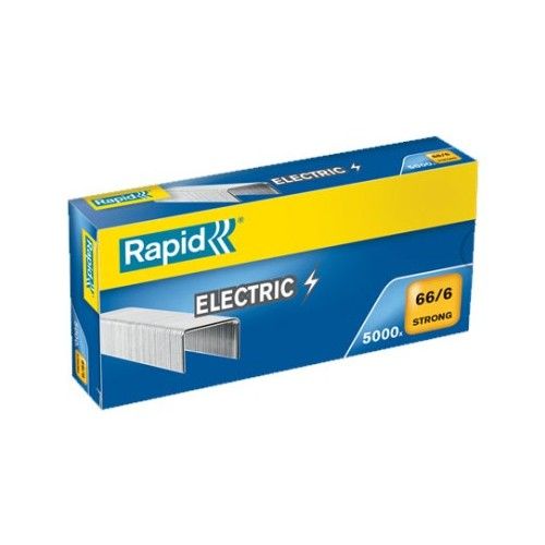 Телчета Rapid Fast Strong, 66/6 ( 2-20 л.), за електрически телбод, 5000 бр. — Joya.bg