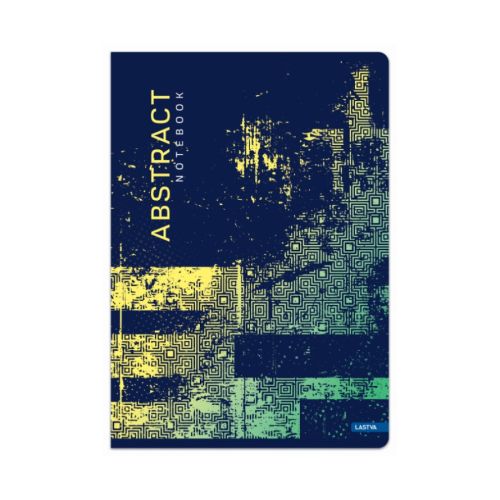Тетрадка LASTVA Abstract, A5, 52 л., линиран офсет 80 г, корица 300 г, гланц ламинат 1