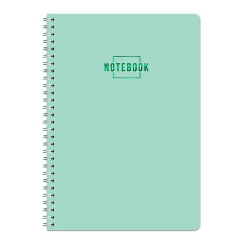 Тетрадка със спирала LASTVA Hard Pastel A4, 200 л., линиран офсет 70 г, твърда корица — Joya.bg 1