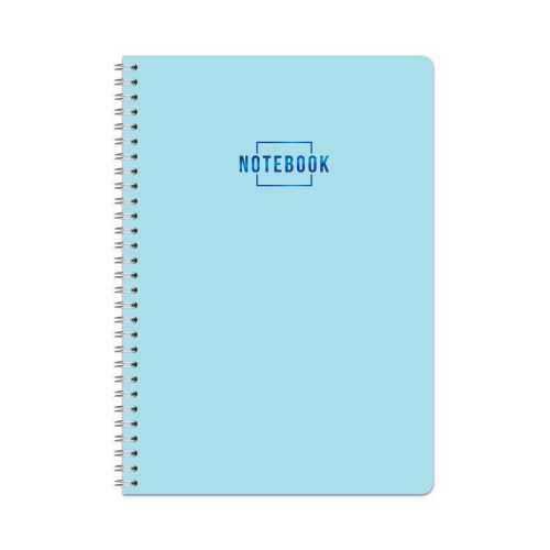Тетрадка със спирала LASTVA Hard Pastel, A5, 80 л., линиран офсет 70 г, твърда корица 4