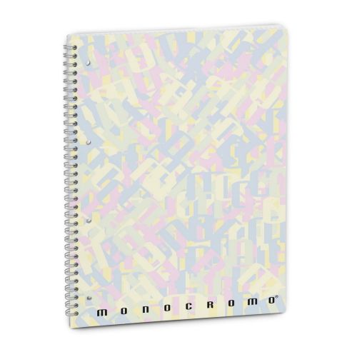 Тетрадка със спирала PIGNA Wire-O Multicolor, А4, 100 л, цветен офсет 80 г, на квадратчета 1