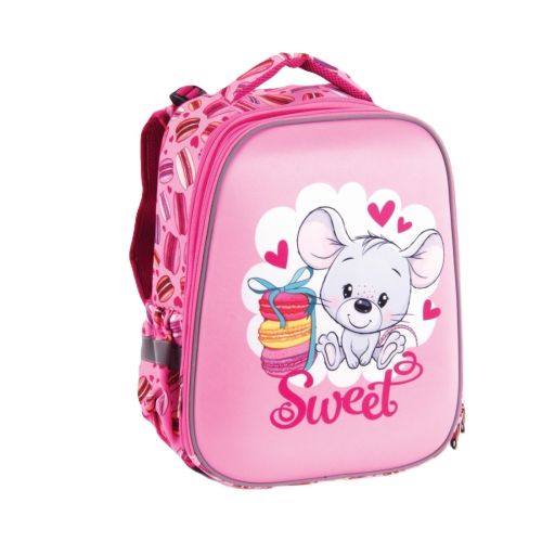 Ученическа раница PULSE Anatomic Cube Happy Mouse , 2 отделения — Joya.bg 1
