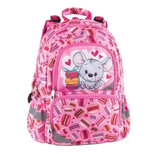 Ученическа раница PULSE Anatomic Happy Mouse, 3 отделения 1