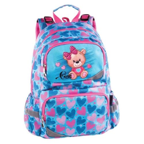 Ученическа раница PULSE Anatomic Teddy, 3 отделения 1