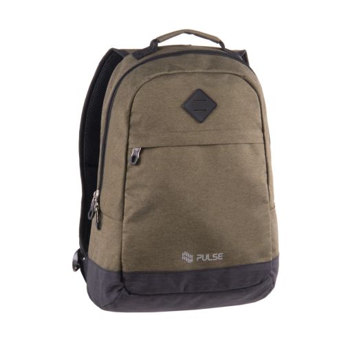 Ученическа раница PULSE Bicolor Olive Green, 2 отделения — Joya.bg 1