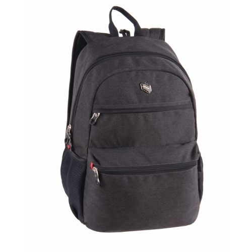 Ученическа раница PULSE Steph Black Dark Gray, 3 отделения 1