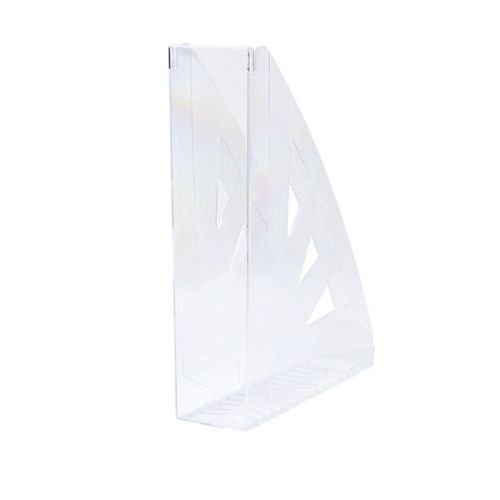 Вертикална поставка OFFICE PRODUCTS, Polystyrene, кристална, безцветна