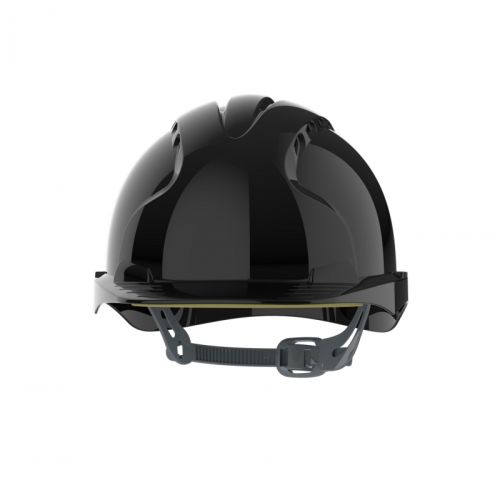 Защитна каска JSP Evo 2® Mid Peak, вентилирана, с плъзгач, черна 1