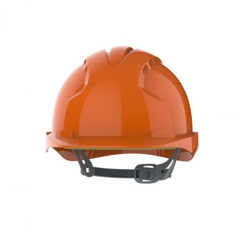 Защитна каска JSP Evo 2® Mid Peak, вентилирана, с плъзгач, оранжева 1