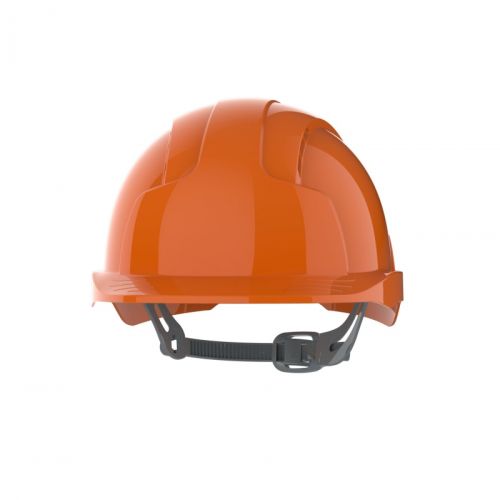 Защитна каска JSP EVOLite® Mid Peak, вентилирана, с плъзгач, оранжева 1