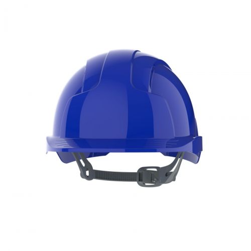 Защитна каска JSP EVOLite® Mid Peak, вентилирана, с плъзгач, синя 1