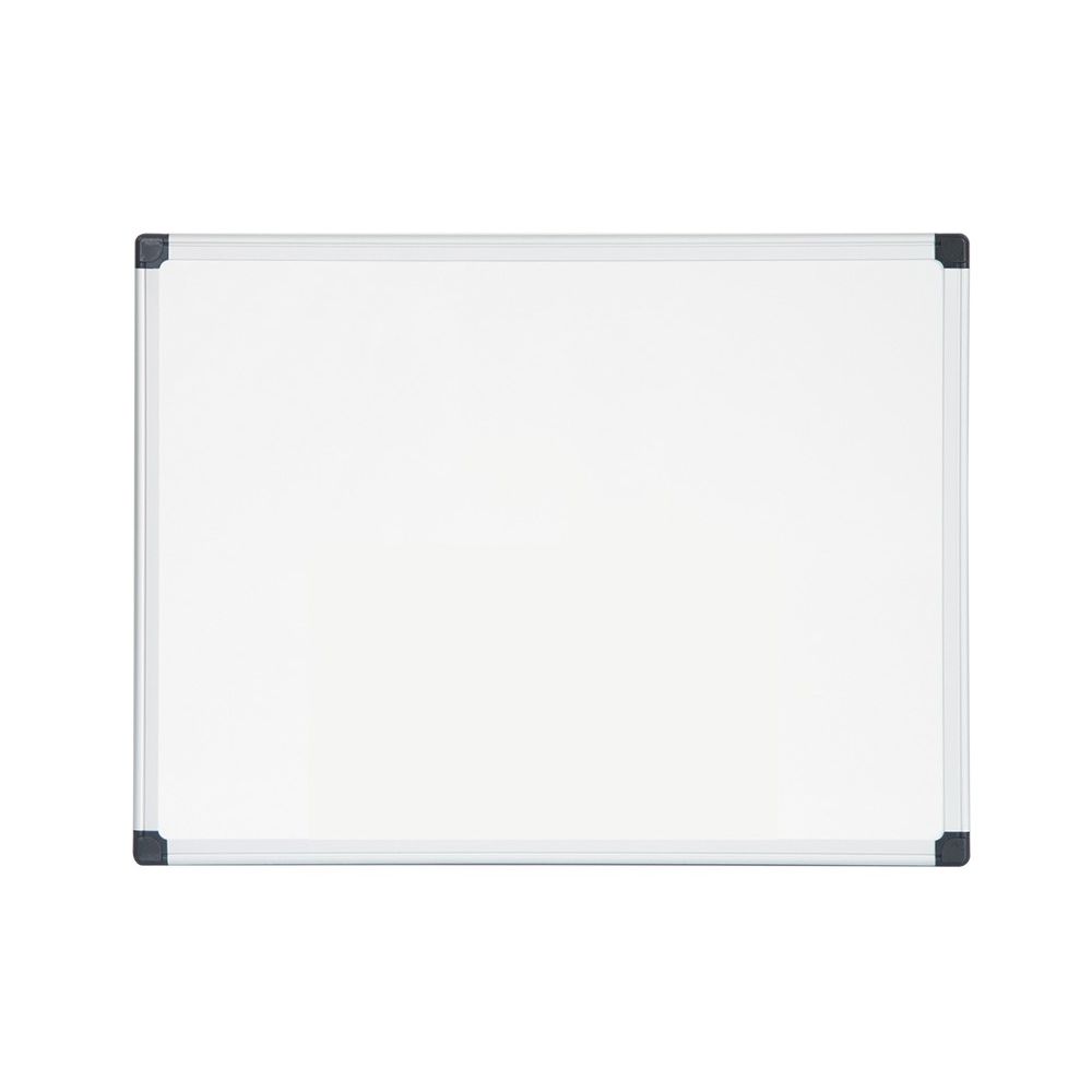 Бяла магнитна дъска Deli Universal E39038A, 2400х1200 мм, алуминиева рамка