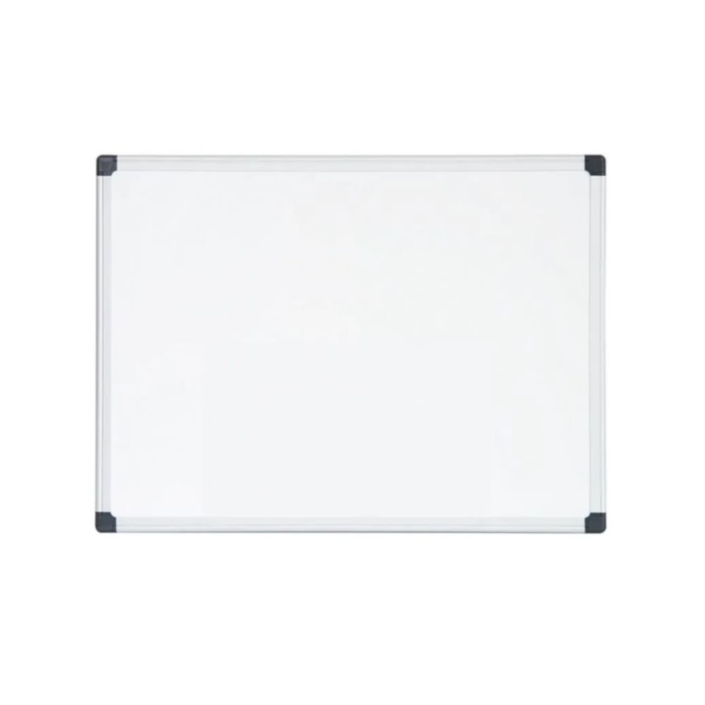 Бяла магнитна дъска Deli Universal E39037A, 1800х1200 мм, алуминиева рамка