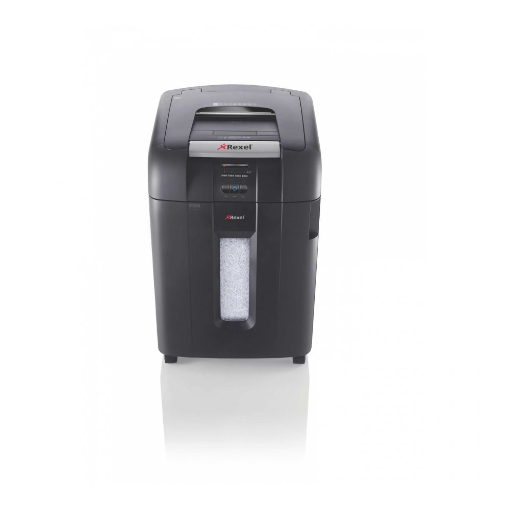 Автоматичен шредер за хартия Rexel Optimum AutoFeed+600X, (P-4), Cross Cut, 110 л, 10-20 потребители