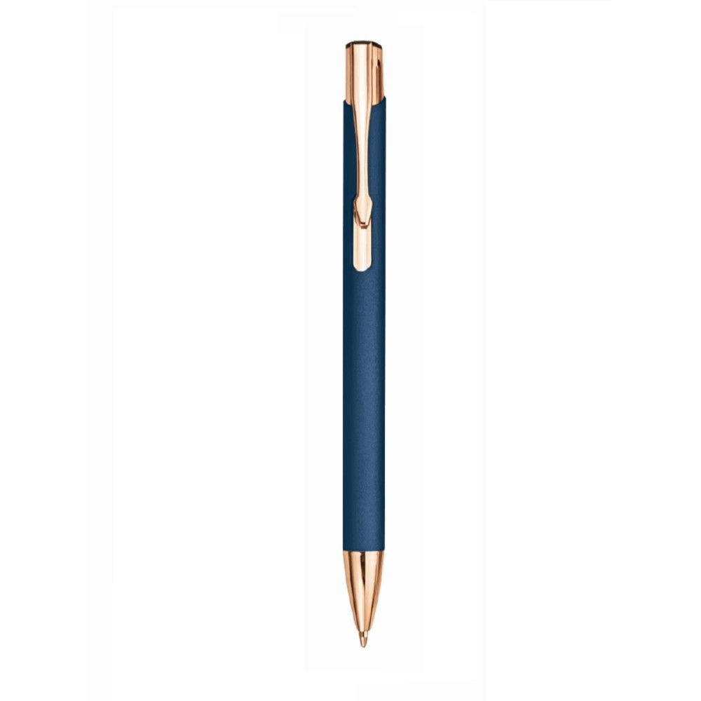 Автоматична химикалка Lastva Doris Blue&Gold, метална, в кутия