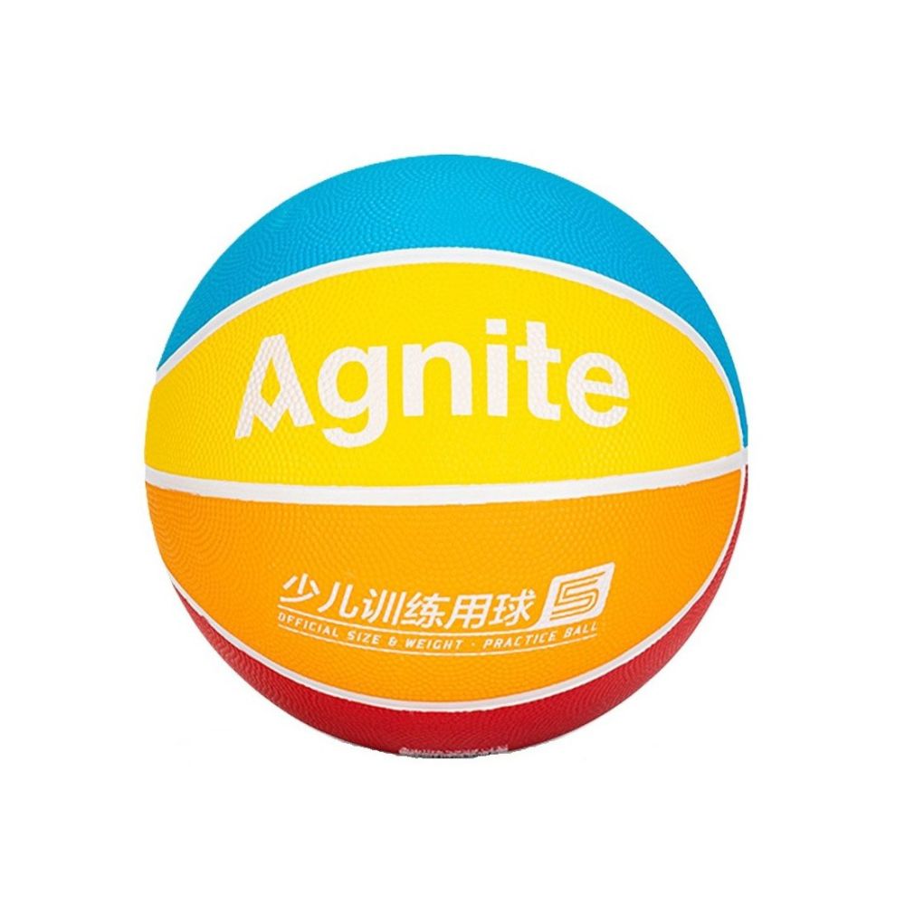 Баскетболна топка Deli Agnite F1175, размер 5, PVC, цветна, ненапомпана Баскетболна топка Deli Agnite F1175, размер 5, PVC, цветна, ненапомпана