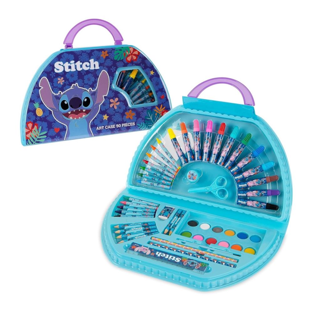 Комплект за оцветяване STITCH, в куфарче, 50 части Комплект за оцветяване STITCH, в куфарче, 50 части