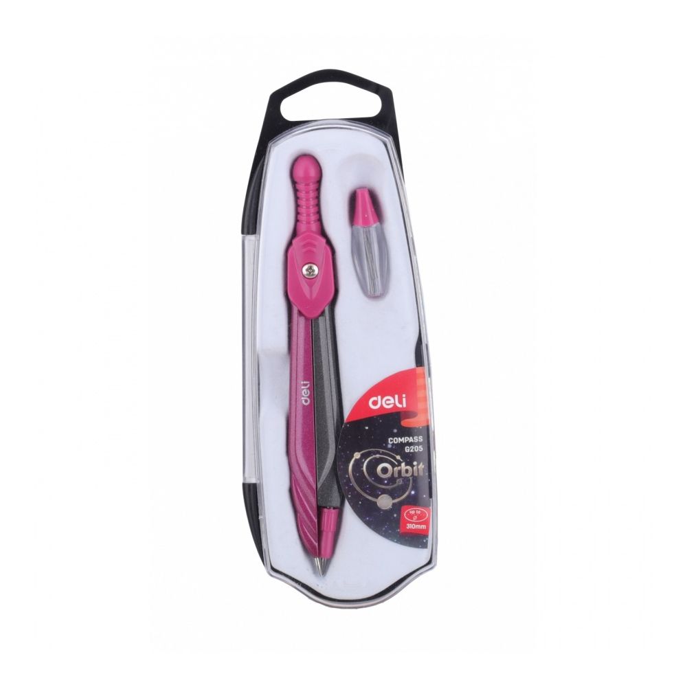Метален пергел с графити Deli Orbit EG20502, асорти цветове
