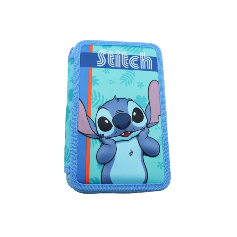 Несесер с пълнеж FILA Stitch, 20 бр. средства Giotto и Lyra, 2 ципа, 20х4.5х12 см