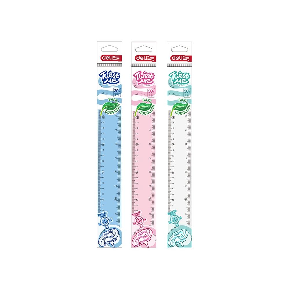 Огъваща се линия Deli Twist Me EH21, цветна, 30 см