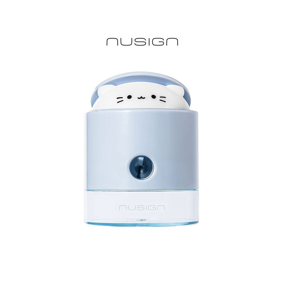 Острилка с контейнер Nusign Classic, ENS073, Pop Up, 65х40х100 мм, синя