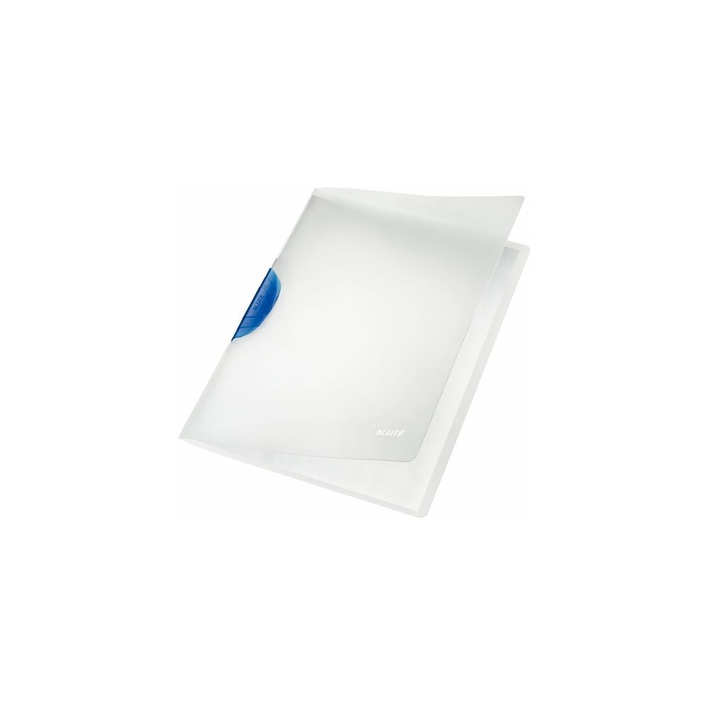 Папка с клипс LEITZ ColorClip Magic, A4, PP 500 mic, син клип