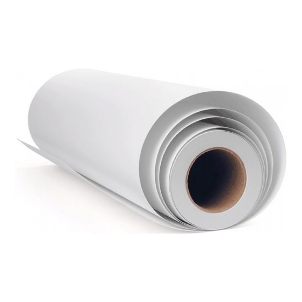 Плотерна хартия Unipaper, 620 мм х 50 м, бяла, 90 г, шпула 50 мм, ролка