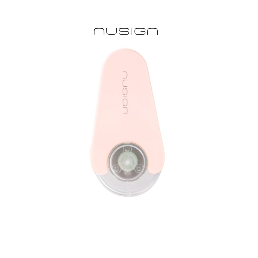 Презареждащ се коректор лента Nusign Classic ENS174, 5 мм х 6 м, розов