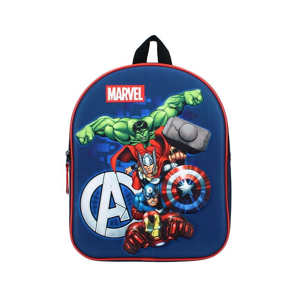 Раница за детска градина VADOBAG Spider-Man 3D Avengers See The Light, 1 отделение