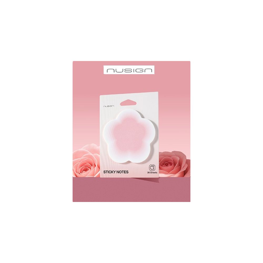 Самозалепващи листчета Nusign Sunshine Whisper ENS326, 70х70 мм, 30 л., цвете