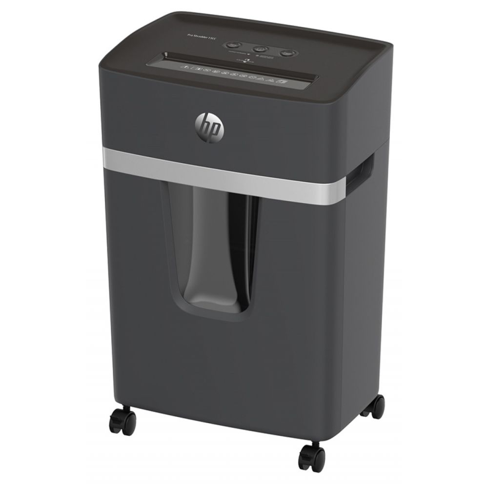 Шредер за хартия HP Pro 15CC, P4, (P-4), Cross Cut, 15 л, 1-2 потребители
