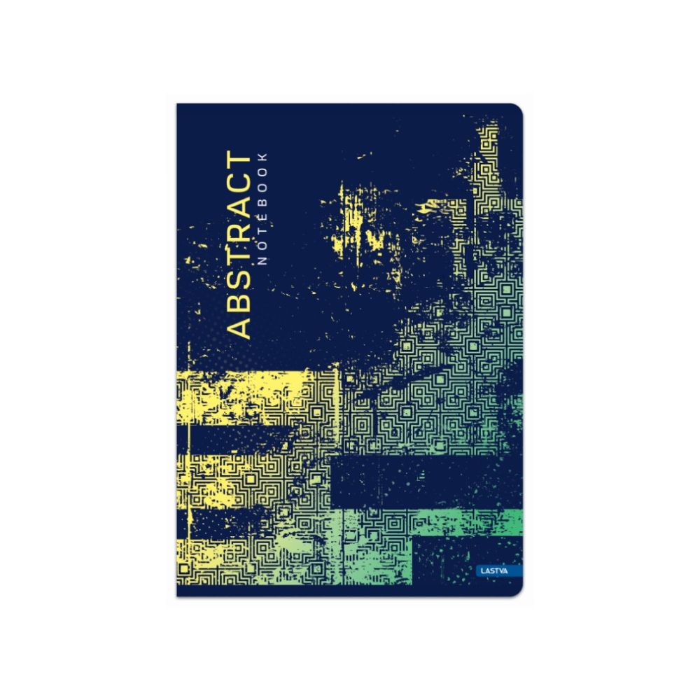 Тетрадка LASTVA Abstract, A5, 80 л., линиран офсет 80 г, корица 300 г, гланц ламинат